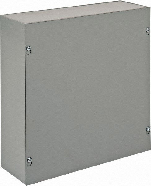 Junction Box Electrical Enclosure: Steel, NEMA 1
