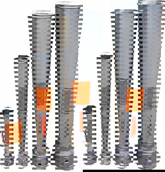 Venturi Style Pneumatic Blowers; SCFM @ 40 PSIG (Air Consumed): 114; SCFM @ 60 PSIG (Air Consumed): 152; SCFM @ 80 PSIG (Air Consumed): 193; Horn Material: Galvanized Steel; NPT Size (Inch): 1; Overall Length: 46.5 in; Face Diameter: 14.37 in; Base Slot D