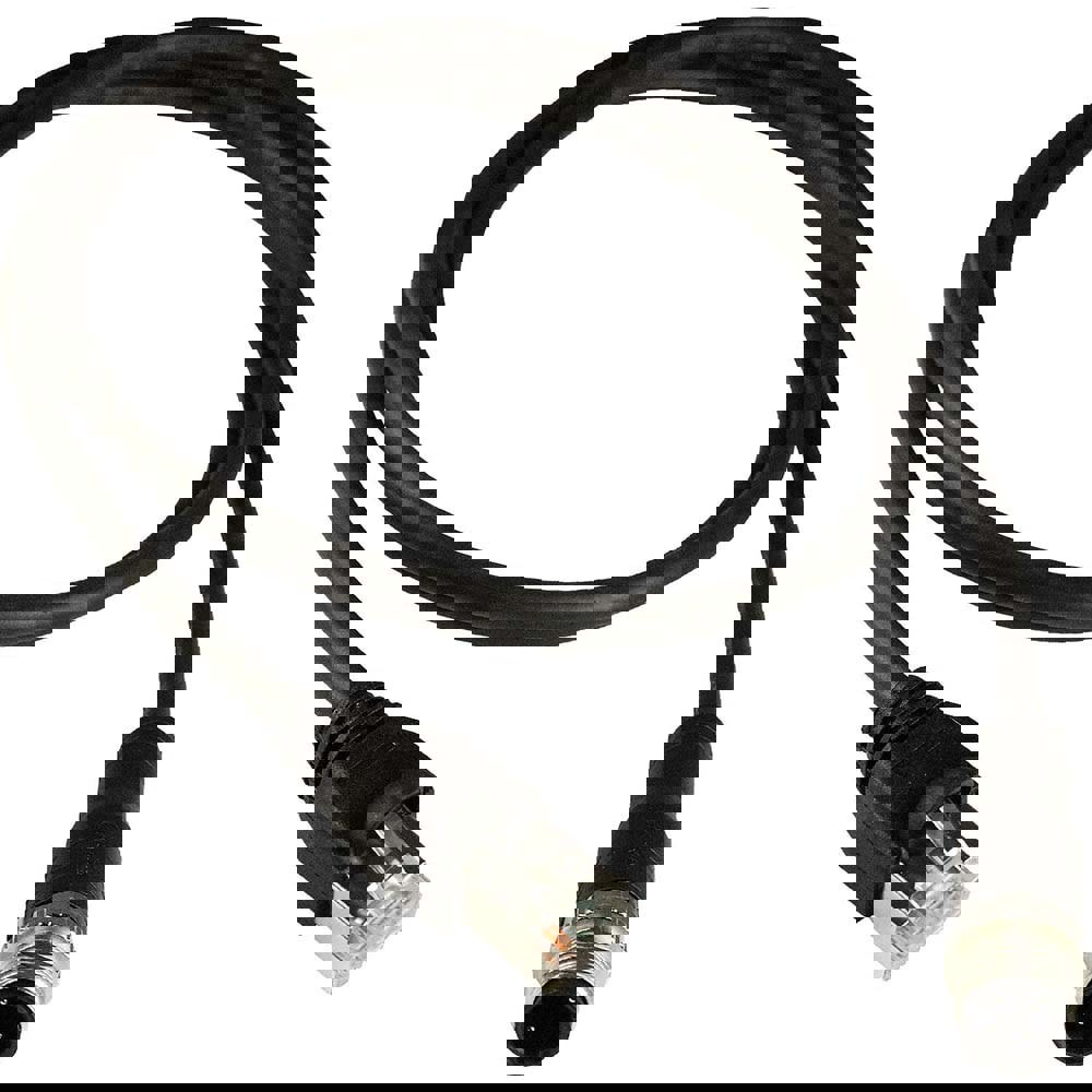 Automation & Communication Cable; Wire Type: Shielded; Cat5e; Twisted-Pair (UTP/STP); Wire Size (AWG): 24; Number of Wires: 1; Overall Length (Meters): 3; Overall Length (Feet): 9.84; Color: Black; Jacket Material: PUR; Voltage: 250; Conductor Material: N