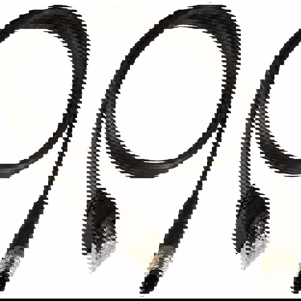 Automation & Communication Cable; Wire Type: Shielded; Cat5e; Twisted-Pair (UTP/STP); Wire Size (AWG): 24; Number of Wires: 1; Overall Length (Meters): 5; Overall Length (Feet): 16.4; Color: Black; Jacket Material: PUR; Voltage: 250; Conductor Material: N