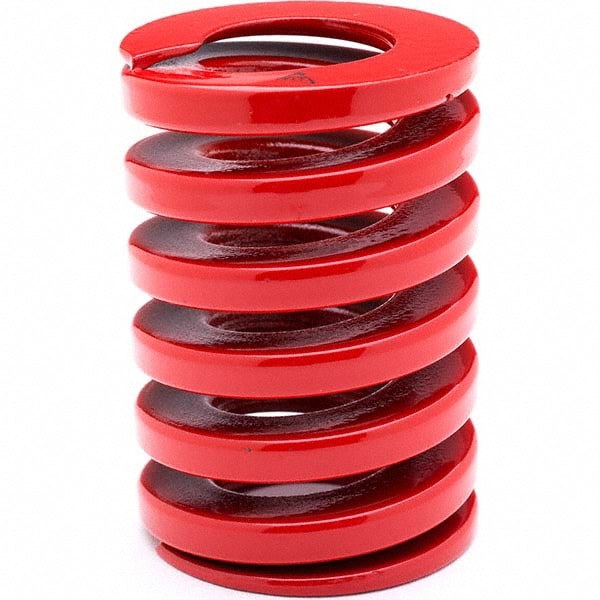 Die Spring: 20 mm Hole Dia, 10 mm Rod Dia, 60 mm Free Length, Red