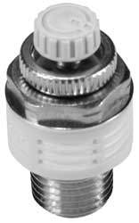 Air Flow Control Valve: Metering Valve with Silencer, NPTM