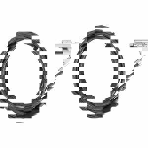 DEFCON COMPACT KEYED CABLE LOCK BLACK