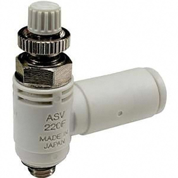 Air Flow Control Valve: Quick Exhaust Valve, NPT x Tube, 3/8