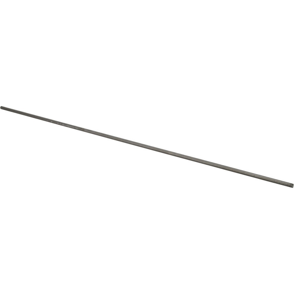 Threaded Rod: #6-32, 3' Long, Aluminum, Grade 6061-T6
