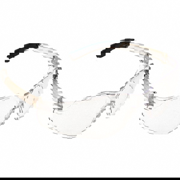 Safety Glass: Anti-Fog & Scratch-Resistant, Polycarbonate, Clear Lenses, Full-Framed