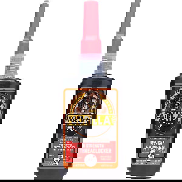 Threadlocker: Red, Liquid, 50 mL, Bottle