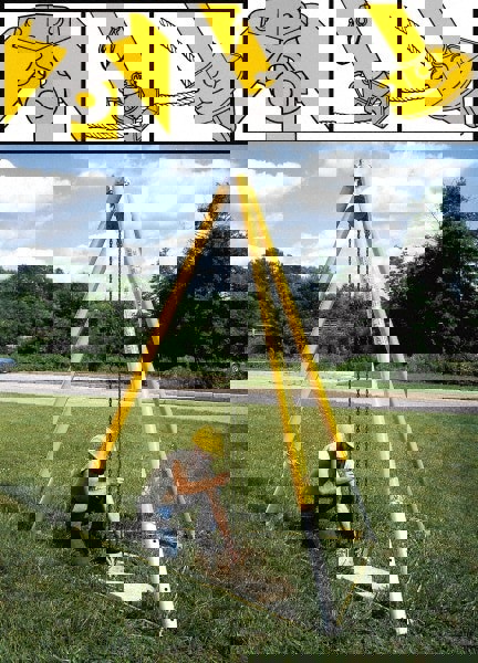 4,000 Lb Aluminum Tripod Crane