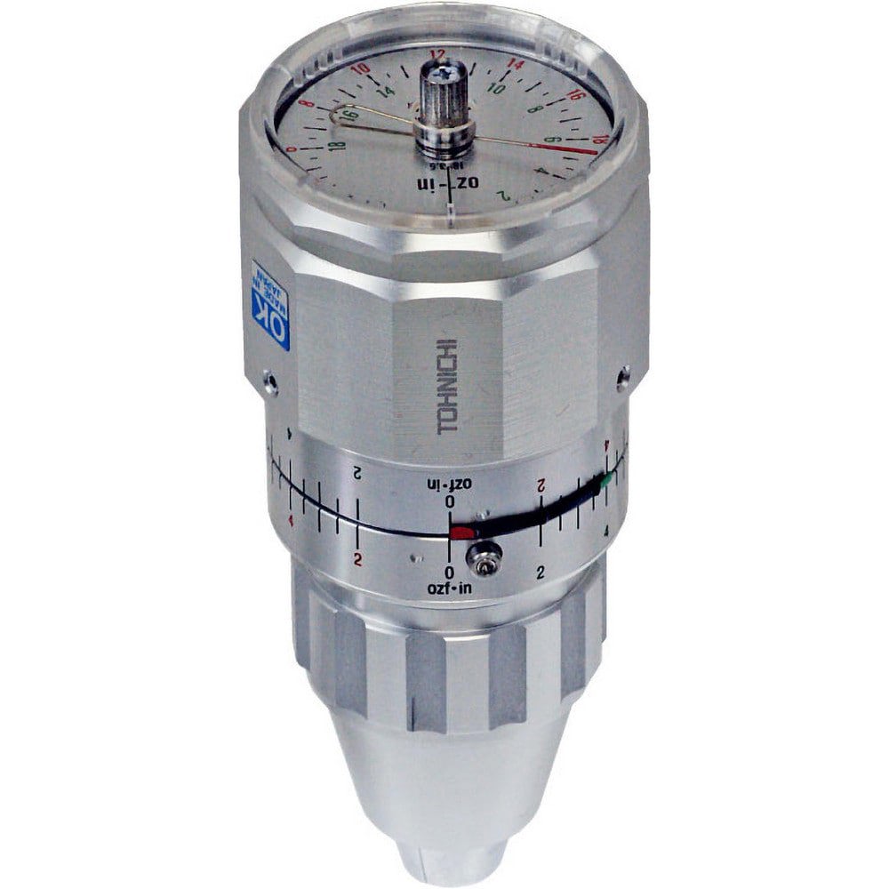 Torque Gages; Capacity: 18 ozf-in ; Accuracy (%): +/-2 ; UNSPSC Code: 41111900