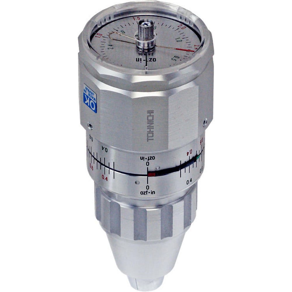Torque Gages; Capacity: 2.4 ozf-in ; Accuracy (%): +/-2 ; UNSPSC Code: 41111900