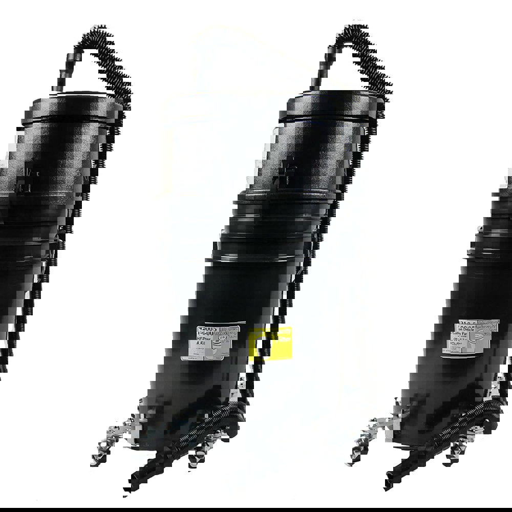 High Capacity HEPA Vacuum, 5 gal Capacity, Powerful Ametek Advantek II, 1,000-Hour Motor