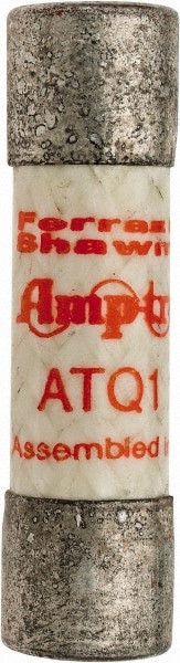 Cylindrical Time Delay Fuse: 1.13 A, 10.3 mm Dia
