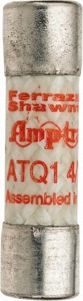 Cylindrical Time Delay Fuse: 1.4 A, 10.3 mm Dia