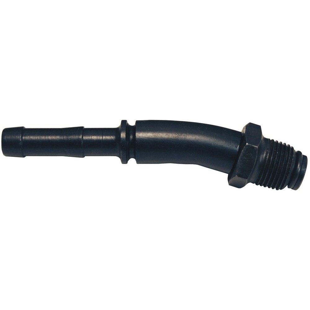 Barbed Hose Fittings; Fitting Type: Male Swivel; Hose Barb ; Material: Plated Steel ; Thread Standard: NPT ; Thread Size: 1/2 ; End Connection: Hose Barb x Male Swivel NPT ; Hose Inside Diameter (Inch): 1/2