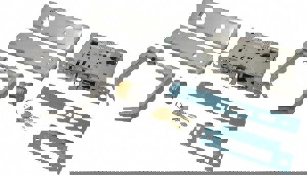 Entrance Lever Lockset for 1-3/4 to 3-1/4