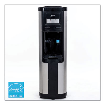 Water Dispensers; Filter Indicator Light: Yes ; Mounting Location: Free-Standing ; Overall Depth: 13 ; Dispenser Style: Freestanding ; Standards: ETL Listed; Energy Star Rated ; Color: Silver