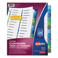 Avery Ready Index Numeric Paper Dividers