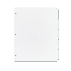 INDEX,BNDR,5TAB,36ST,WHT