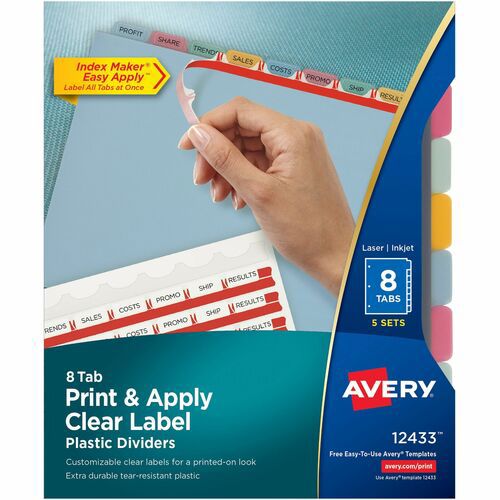 DIVIDER,IM TRANS 8TAB,AST