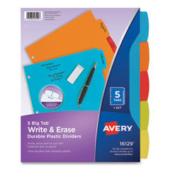 DIVIDER,WRITE,ERASE,5TAB