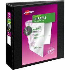 DURABLE VIEW BINDER 3IN BLK