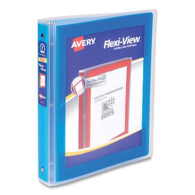 BINDER,1INCH,RND RING,BL