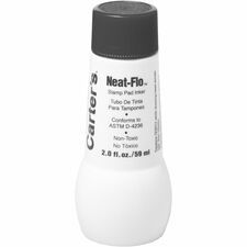 INK,STAMP PAD,2 OZ,BK