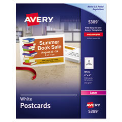 Avery Matte Postcards, 6