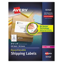 LSR REPOSITION LABELS 3-1/3X4