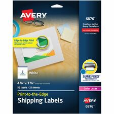 Avery Print-to-the-Edge Laser Shipping L