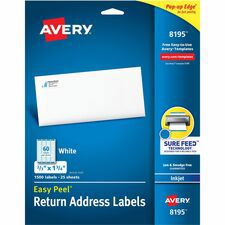 LABEL, RTN ADR60-UP, IJ, WHT