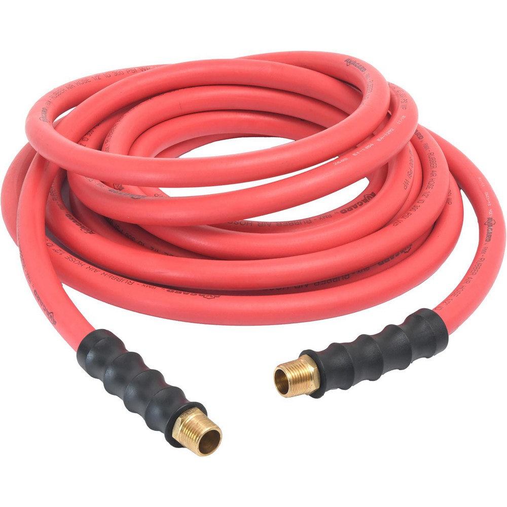 Air & Multi-Purpose Hose; Hose Type: Multipurpose Air Hose ; Length Ft. (Feet): 50 ; Type: Rubber Air Hose ; Color: Red ; Material: Rubber ; Inside Diameter (Inch): 1/4