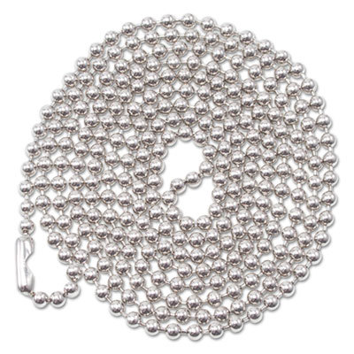 1 100-Piece Satin Nickel Ball Chain Connector