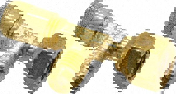 500 Max psi, 1/4 Tube OD, Forged Flared Female Run Swivel Tee Access Valve