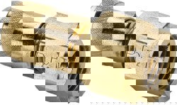 500 Max psi, 1/4 Tube OD, Female Flare Connector Access Valve