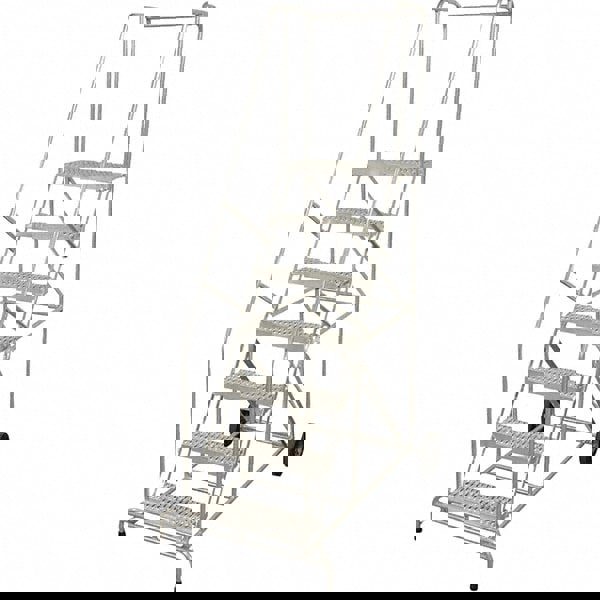 Aluminum Rolling Ladder: Type IAA, 9 Step