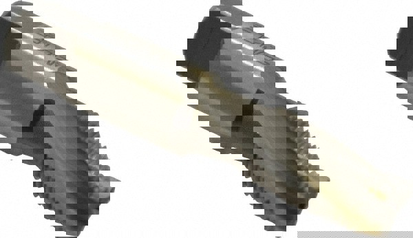 1/8-27 NPT, 15° Helix, 3 Flutes, Modified Bottoming Chamfer, Bright Finish, High Speed Steel, Spiral Flute Pipe Tap