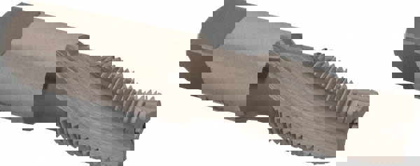 1/8-27 NPTF, 15° Helix, 3 Flutes, Modified Bottoming Chamfer, Bright Finish, High Speed Steel, Spiral Flute Pipe Tap