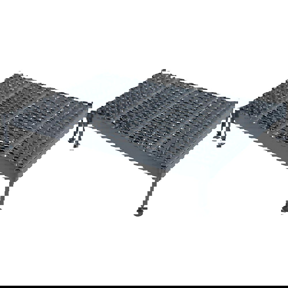 1-Step Carbon Steel Work Platform: 500 lb Capacity, 24