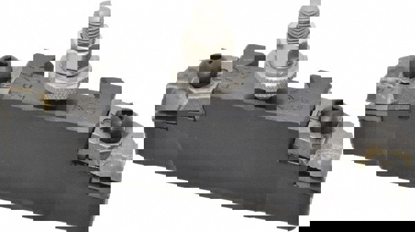 Lathe Tool Post Holder: Series AXA, Number 16N, Turning & Facing Holder for Carbide Triangular Inserts