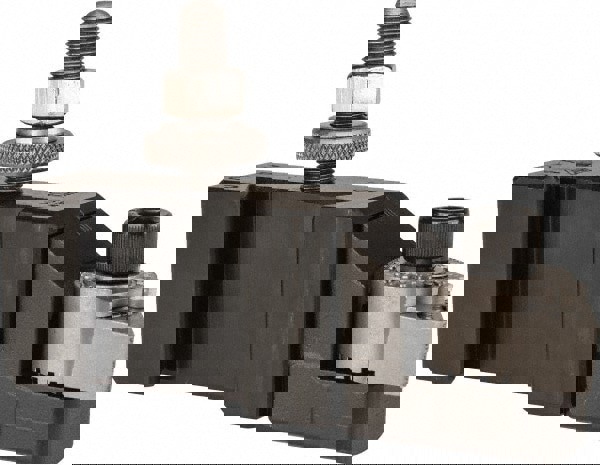 Lathe Tool Post Holder: Series AXA, Number 20, Turning Holder for Carbide Triangular Inserts