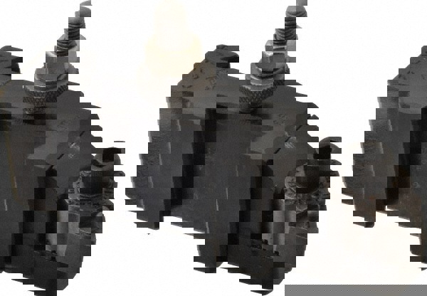 Lathe Tool Post Holder: Series AXA, Number 22, Turning & Boring Holder for Carbide Triangular Inserts