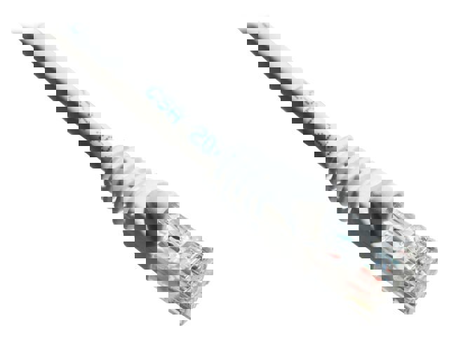 7FT CAT6A WHITE MOLDED BOOT PATCH CABLE