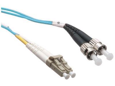 LC/ST MULTIMODE DUPLEX OM4 50/125 FIBER