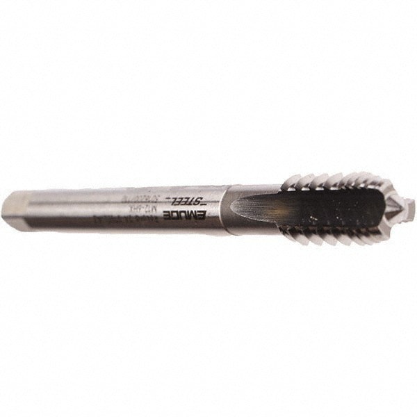 M4x0.70 Modified Bottoming RH 6HX Bright Cobalt 3-Flute Straight Flute Interrupted Thread Machine Tap