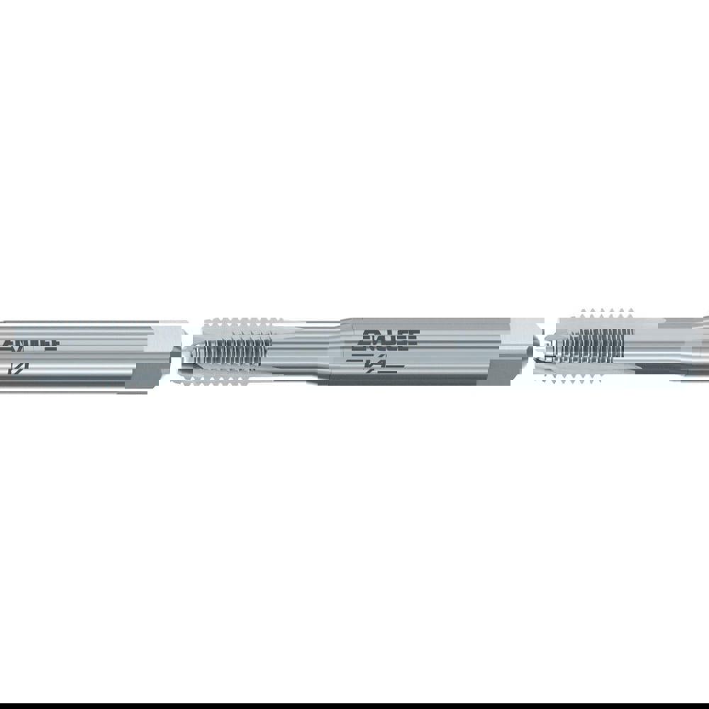 Spiral Point Tap: M4x0.7 Metric, 3 Flutes, Plug Chamfer, 6H mod Class of Fit, High-Speed Steel-E, NT Coated