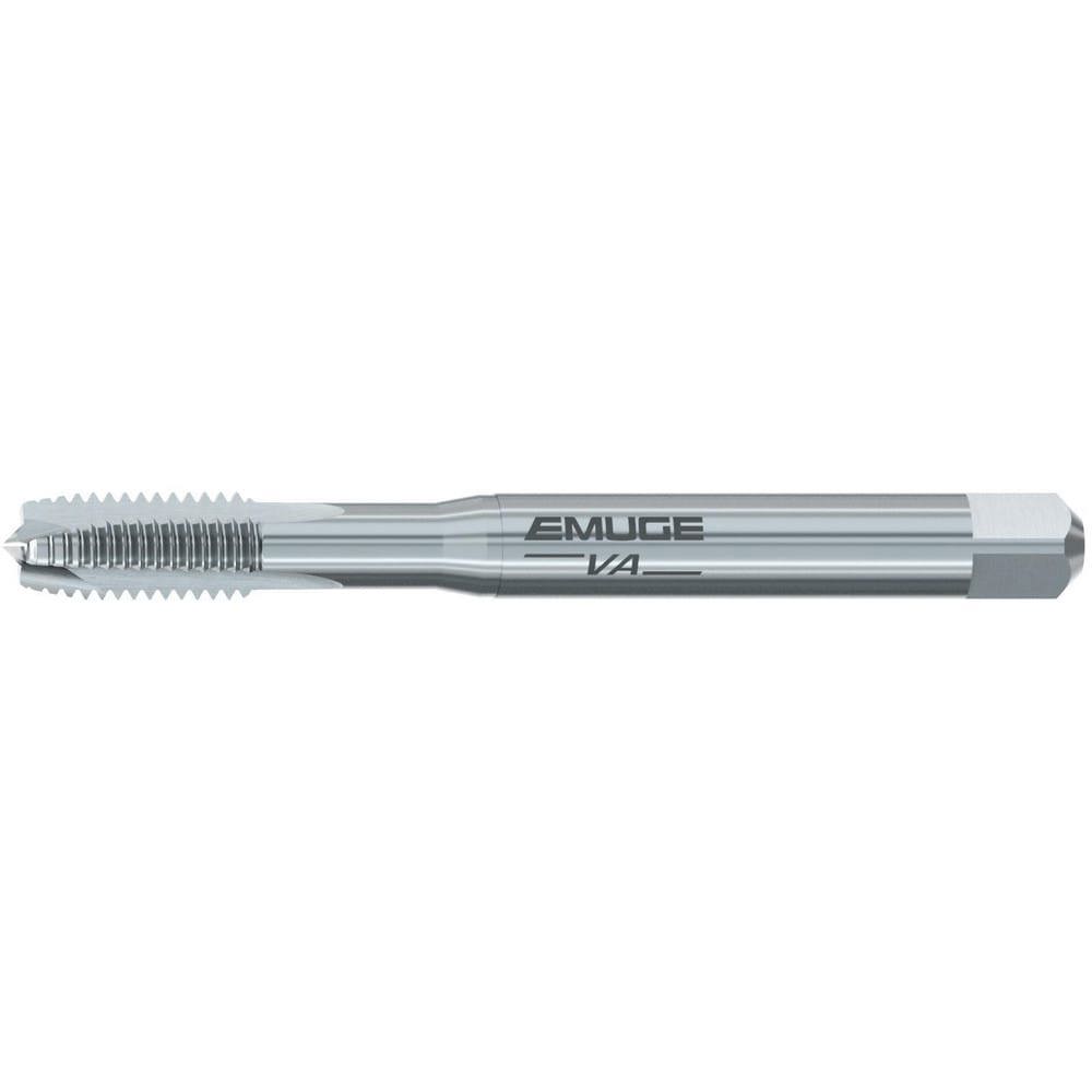 Spiral Point Tap: M4x0.7 Metric, 3 Flutes, Plug Chamfer, 6G Class of Fit, High-Speed Steel-E, NT Coated