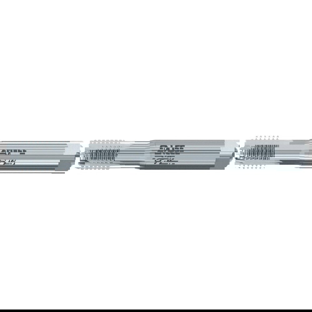 Spiral Point Tap: M3.5x0.6 Metric, 3 Flutes, Plug Chamfer, 6H Class of Fit, High-Speed Steel-E, Bright/Uncoated