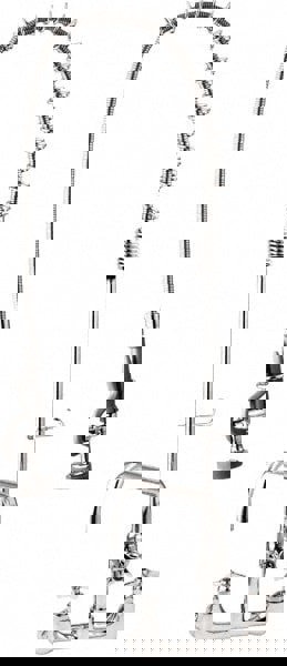 Riser with Spring Guide, 2 Way Design, Wall Mount, Industrial Sink Faucet