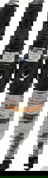 FRL Combination Unit: 1/4 NPT, Miniature, 1 Pc Filter/Regulator